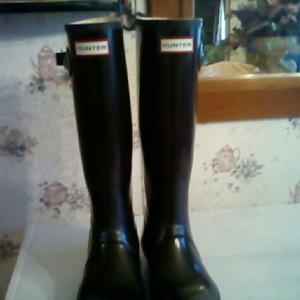 Hunter rain boots